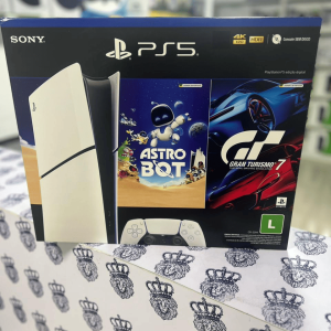 PlayStation 5 Slim Edição Digital + 2 Jogos